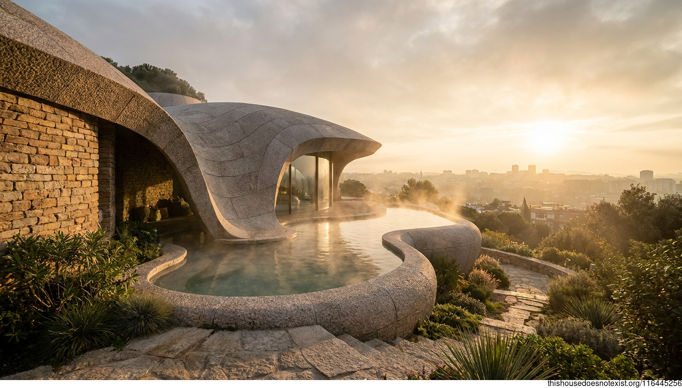 Futuristic Madrid Sunset Granite Springs
