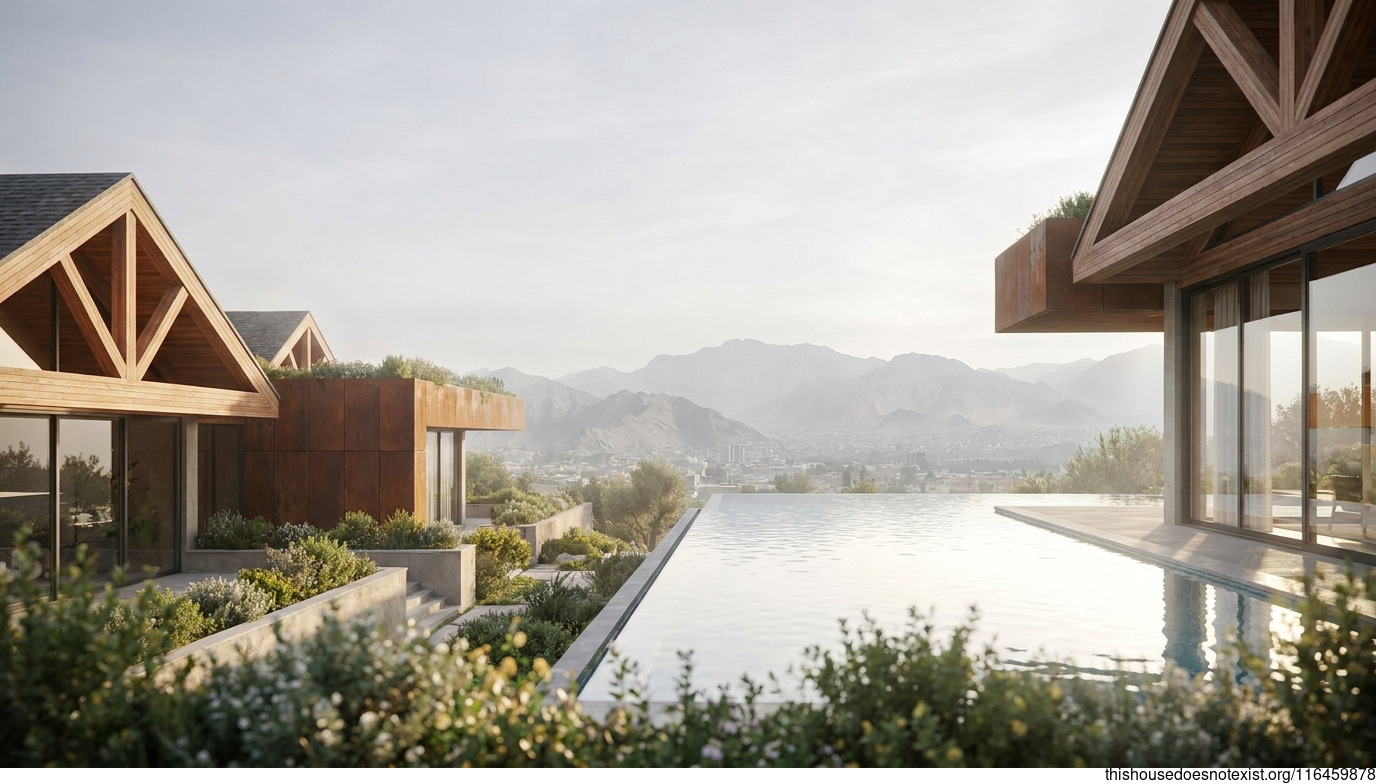 Triangular Corten Infinity