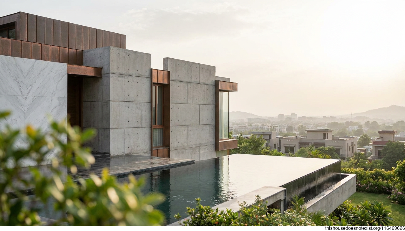 Concrete, Marble & Copper