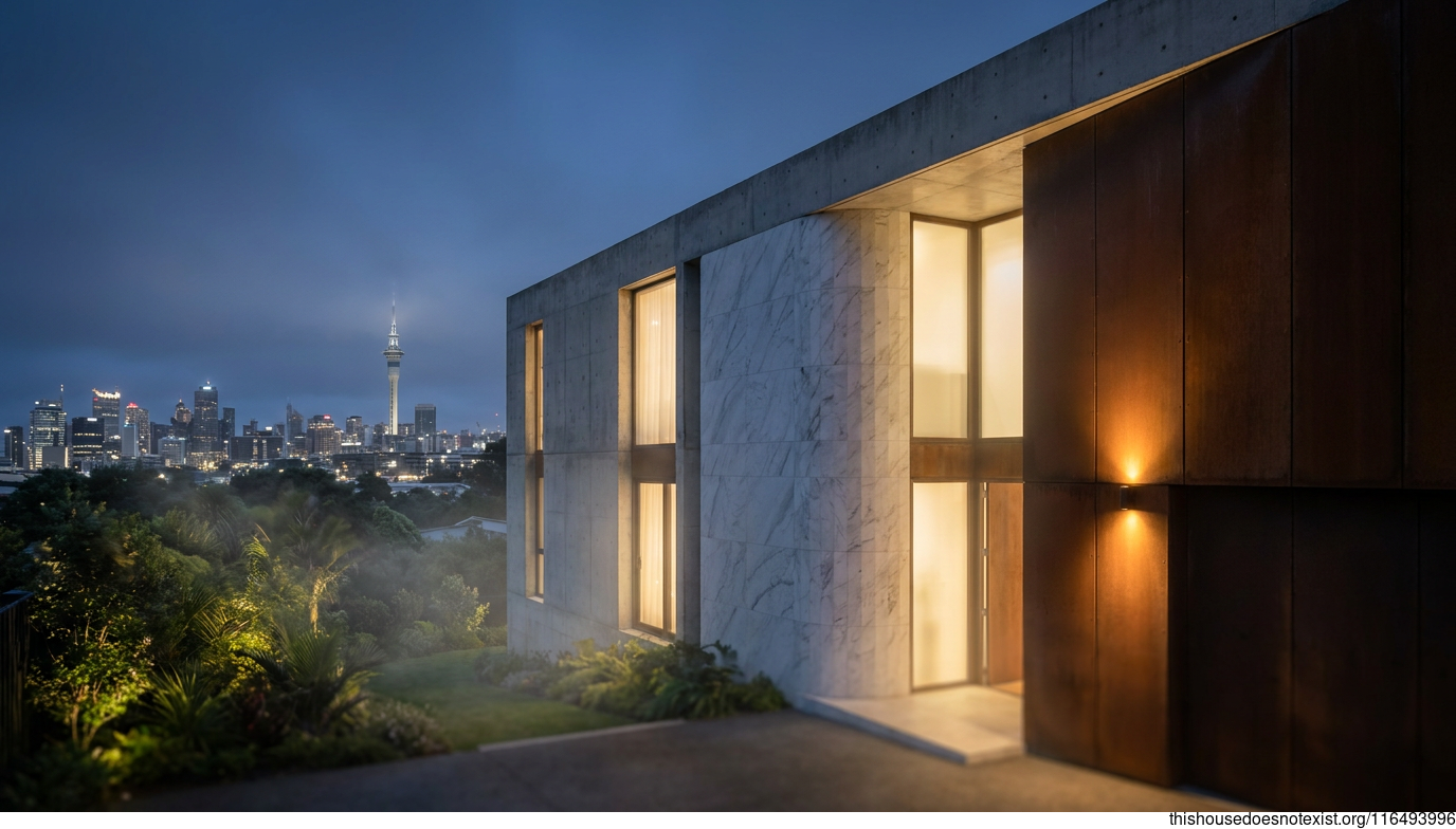 Brutalist Concrete House