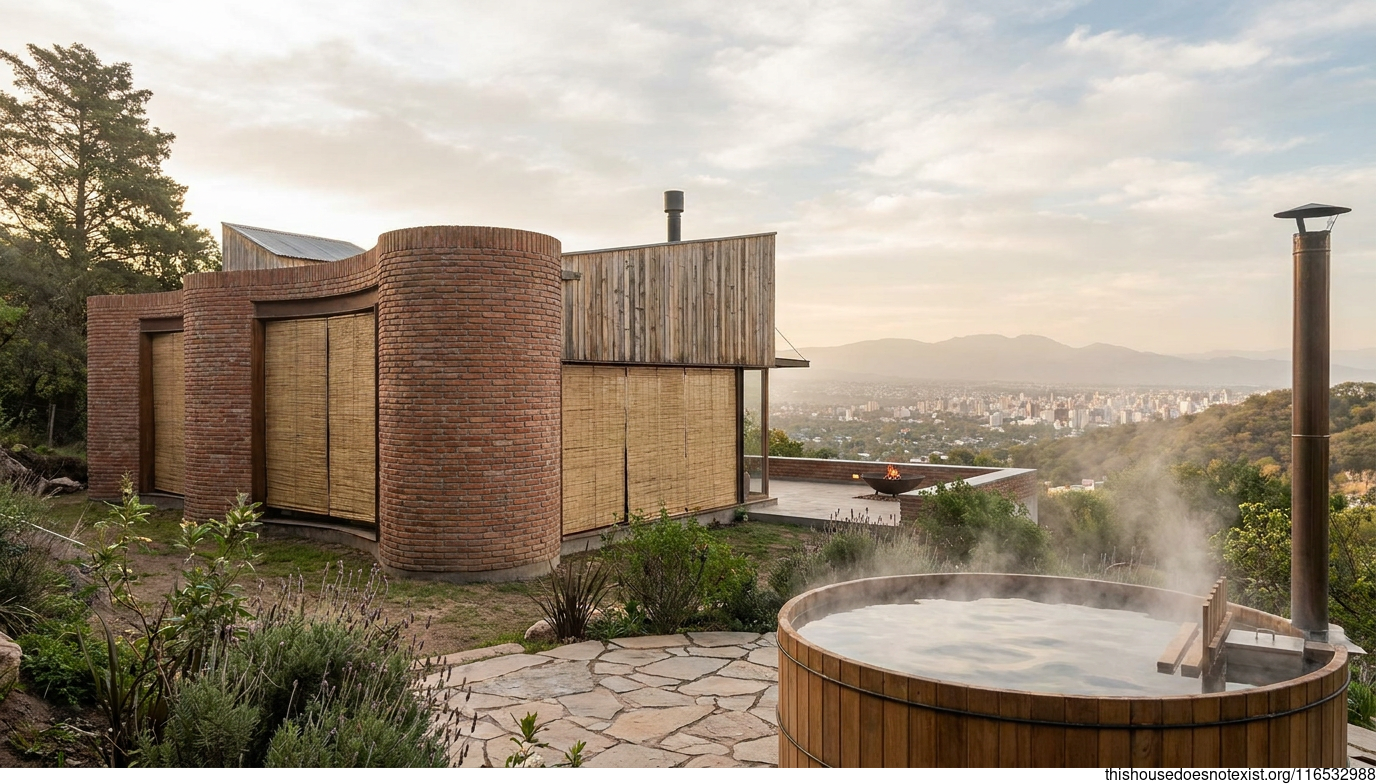 Cordoba’s Curved Eco Retreat