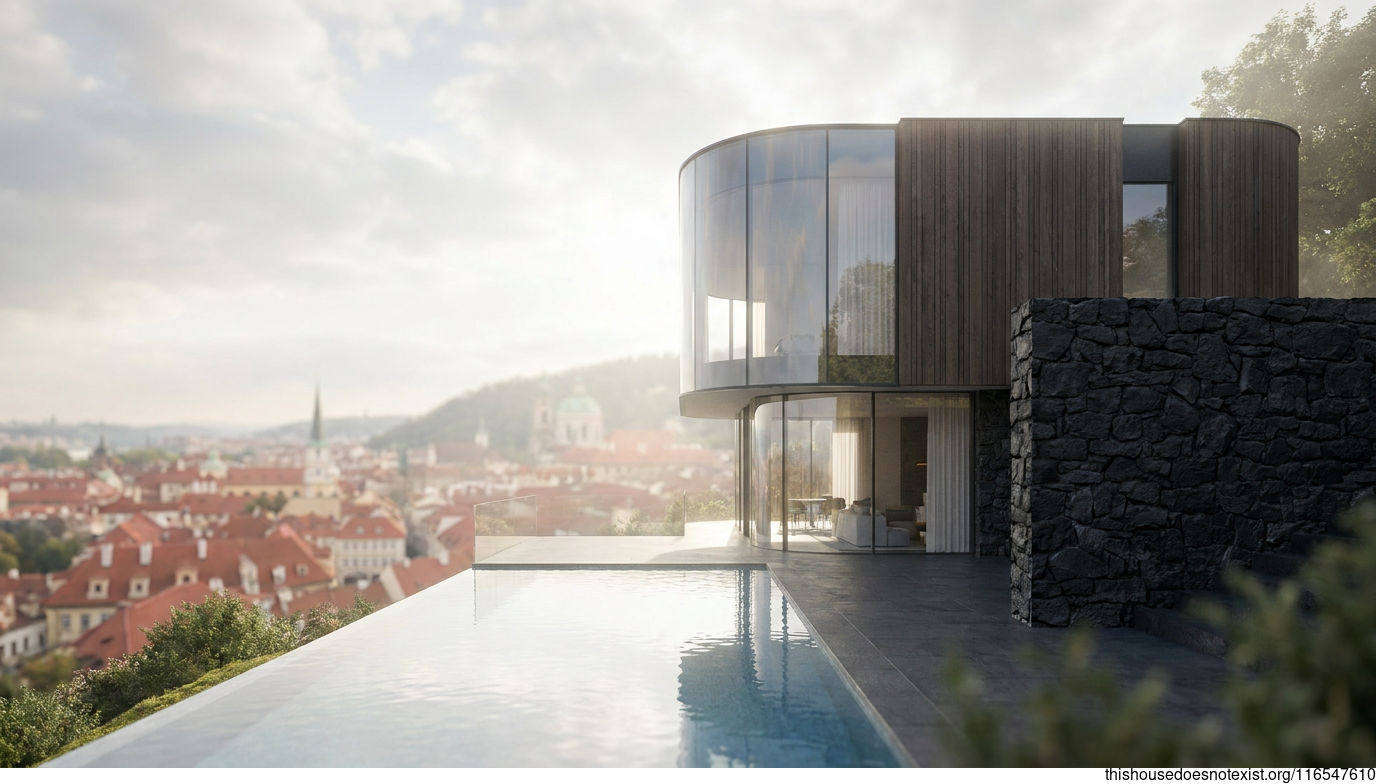 Futuristic Prague Villa