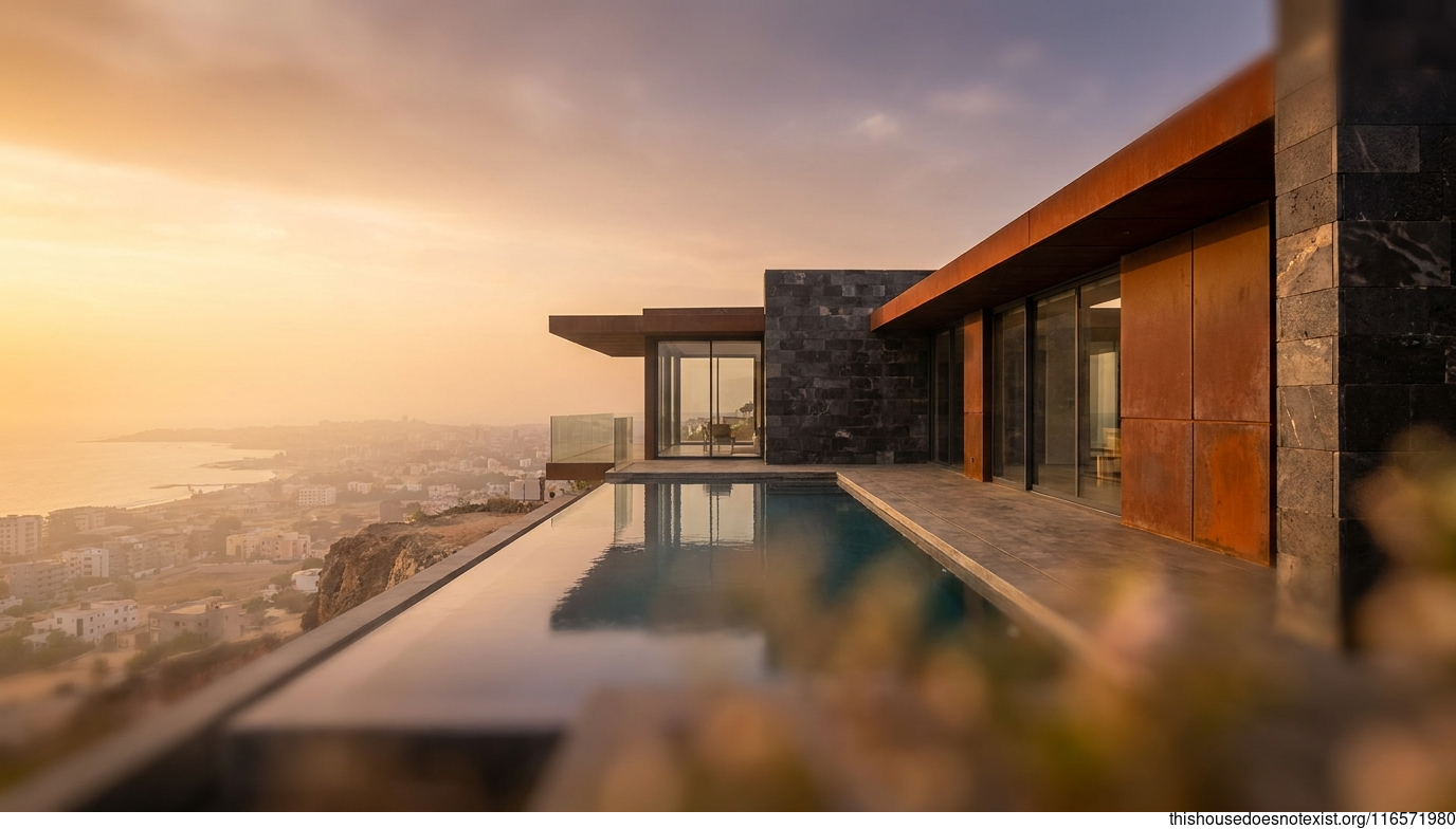 Polished Black Stone in Dakar