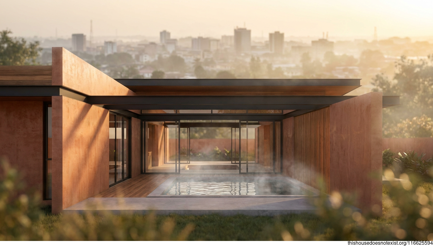 Mediterranean Minimalism in Harcourt’s Port Sunset