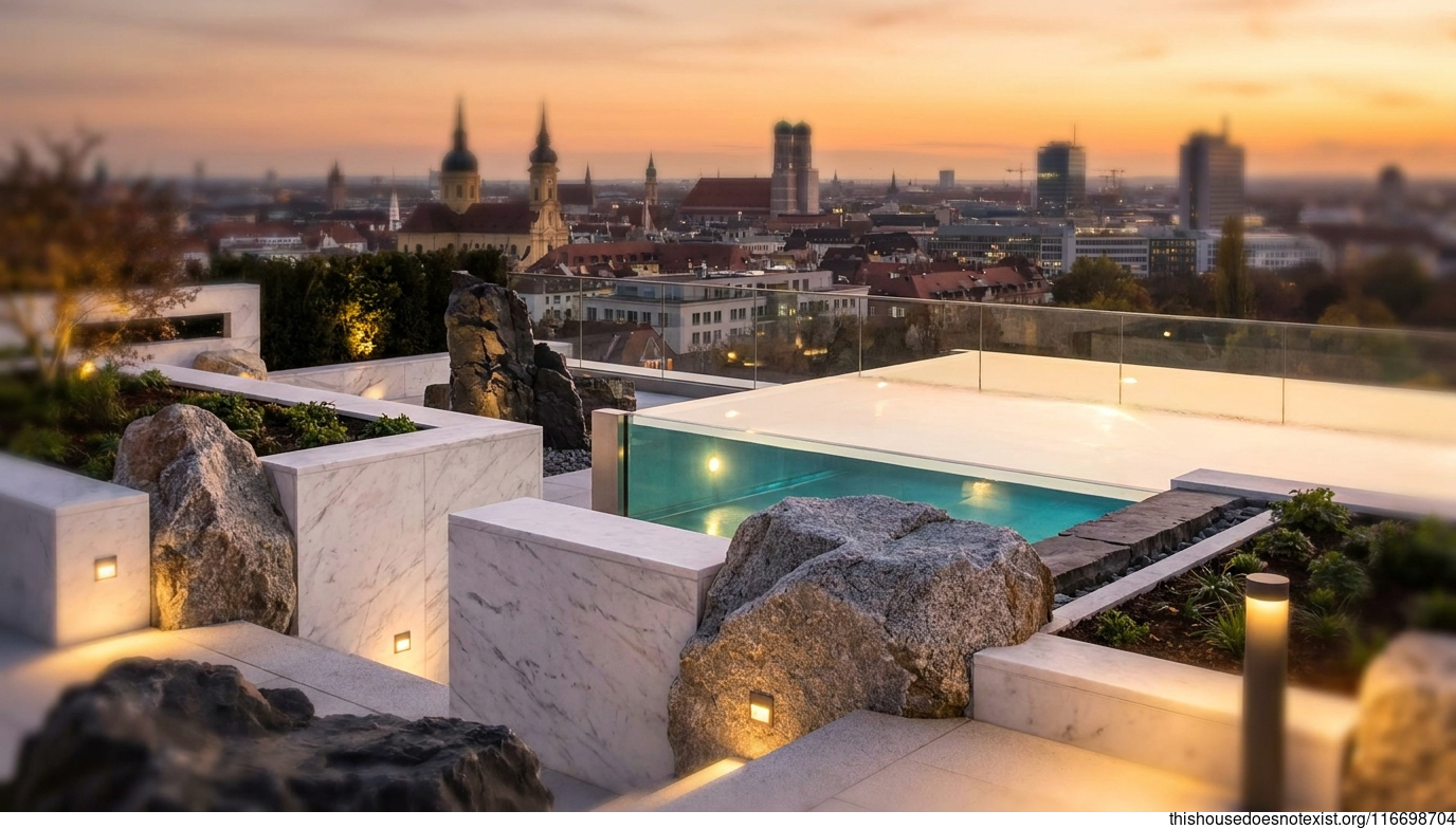 Modern Marble Garden
