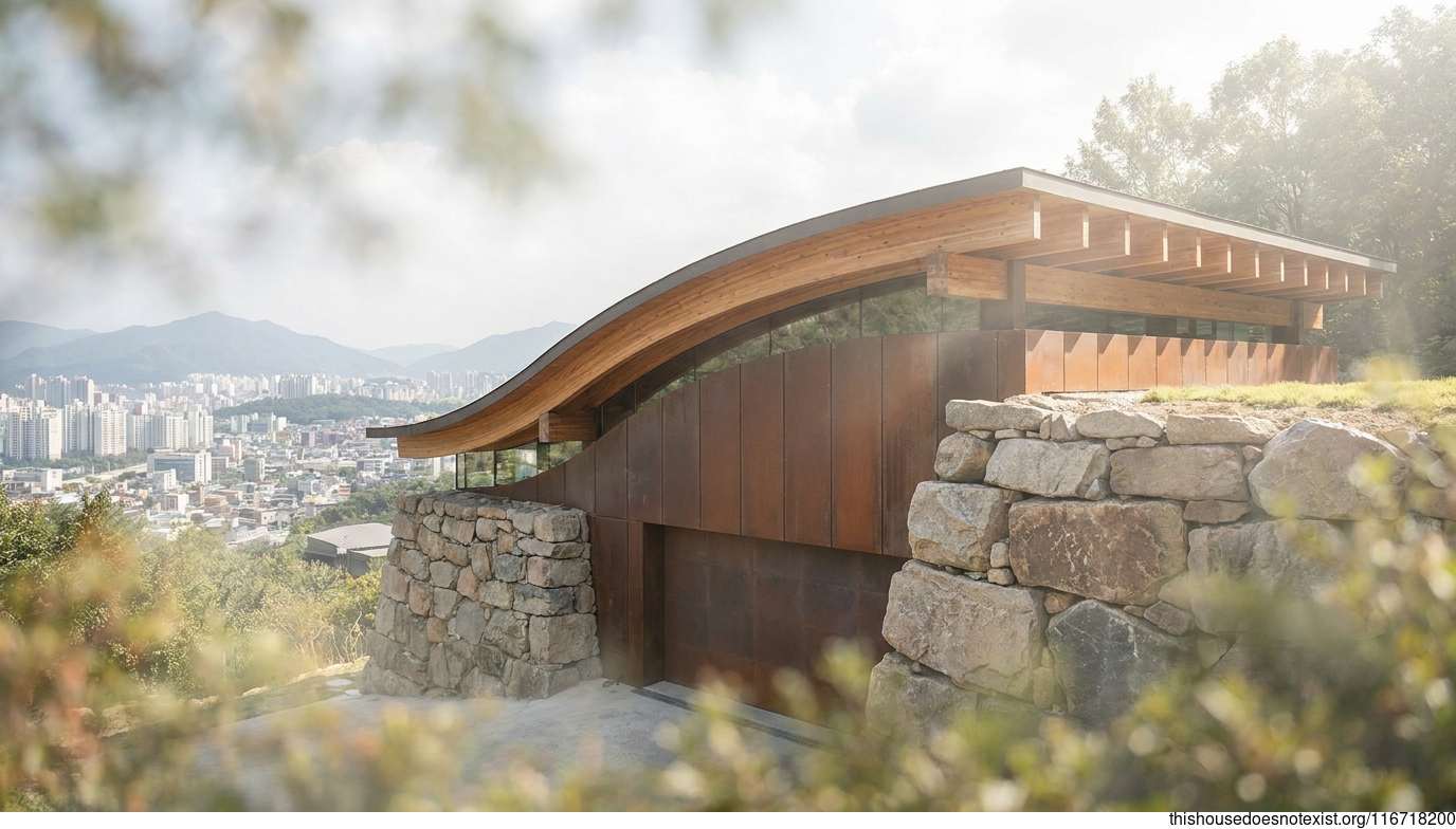 Modern Korean Timber Residence