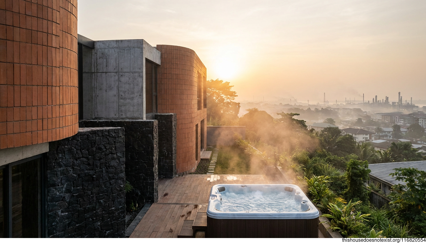 Industrial Sunrise Terrace