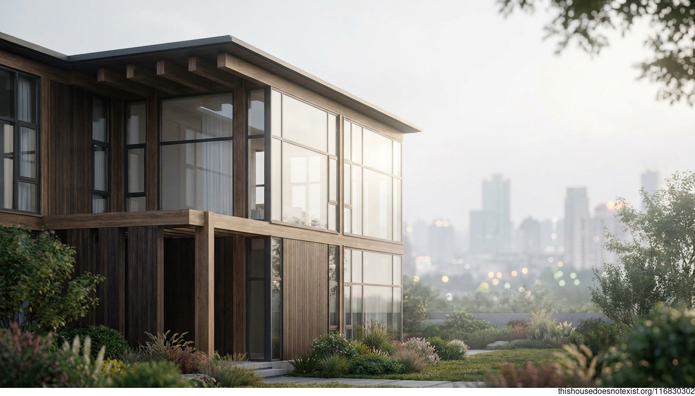 Rectangular Timber Modern