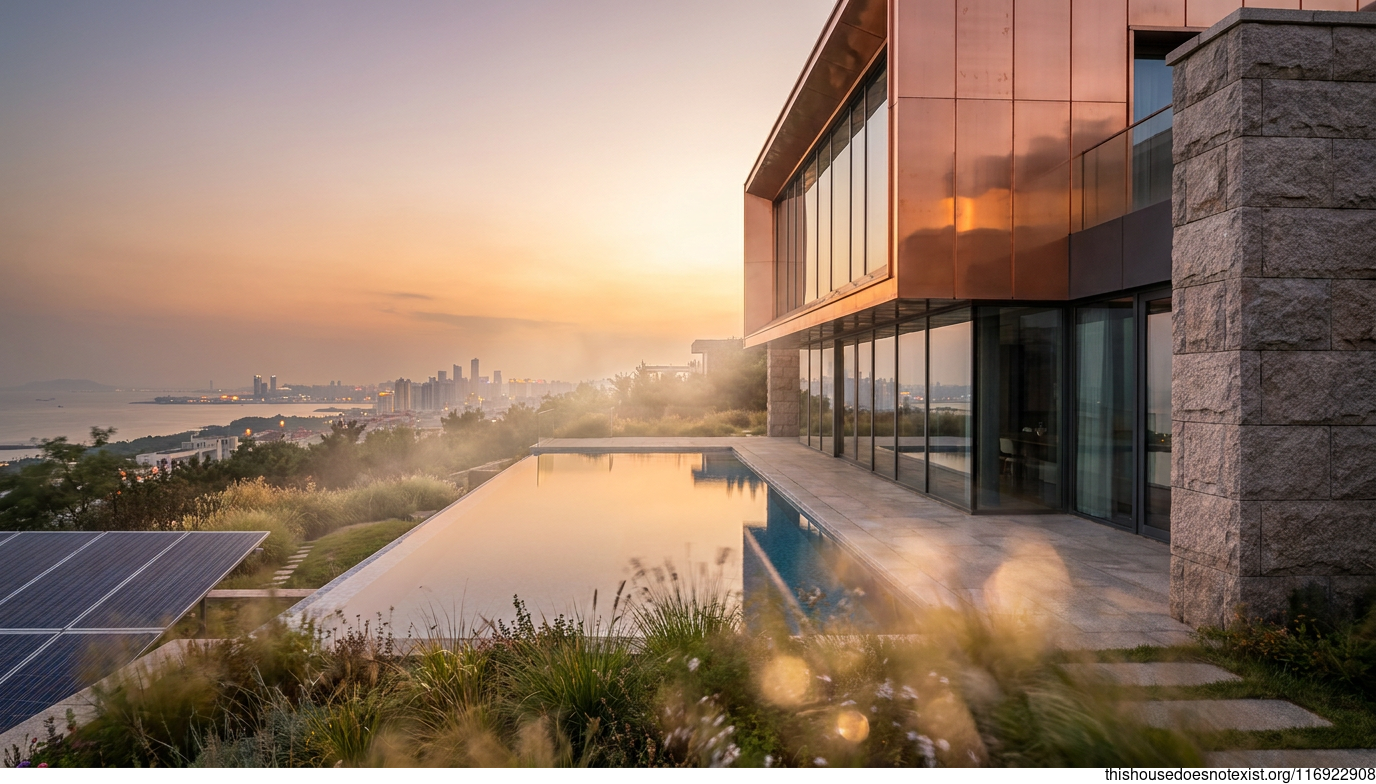 Copper Horizon Residence, Yantai Sunset