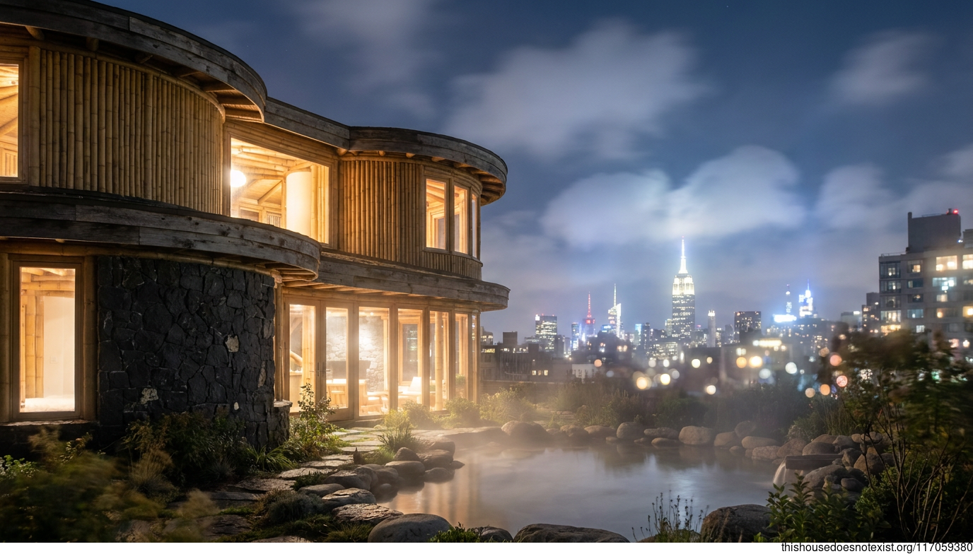 Eco Bamboo Modern New York Night Retreat