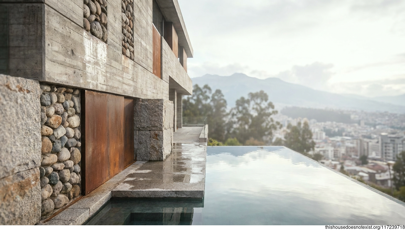 Brutalist Concrete House