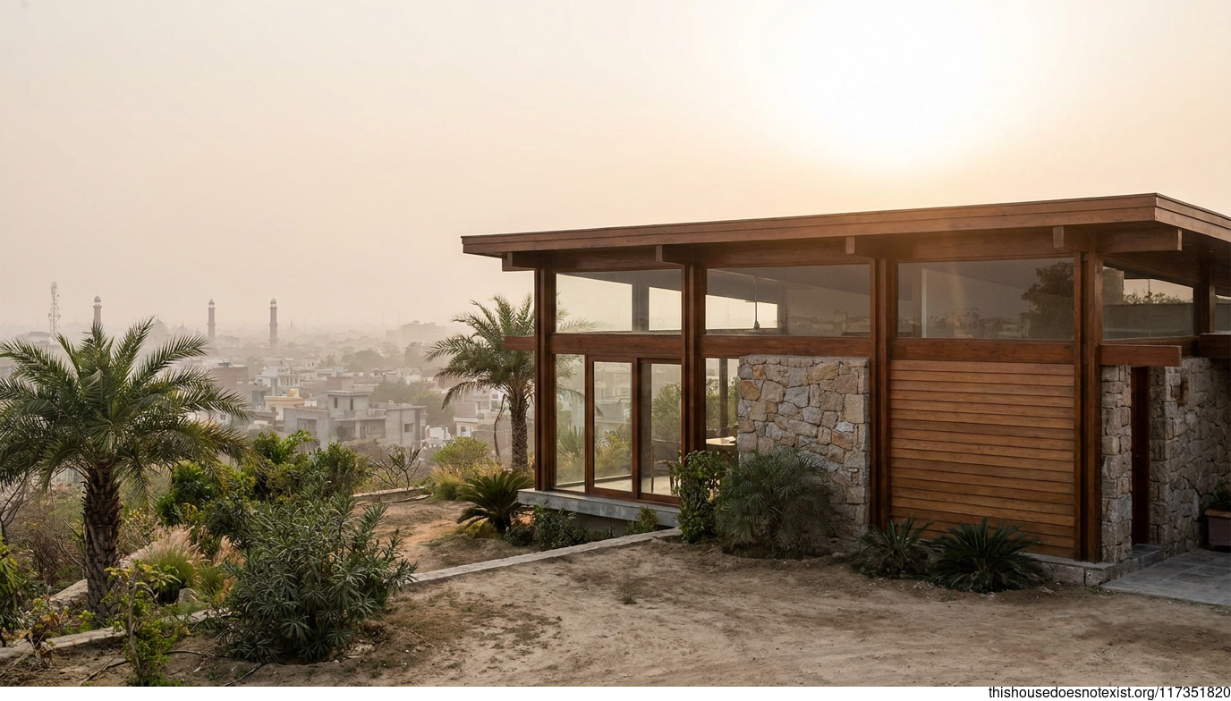 Mid-Century Modern Villa in Gujranwala