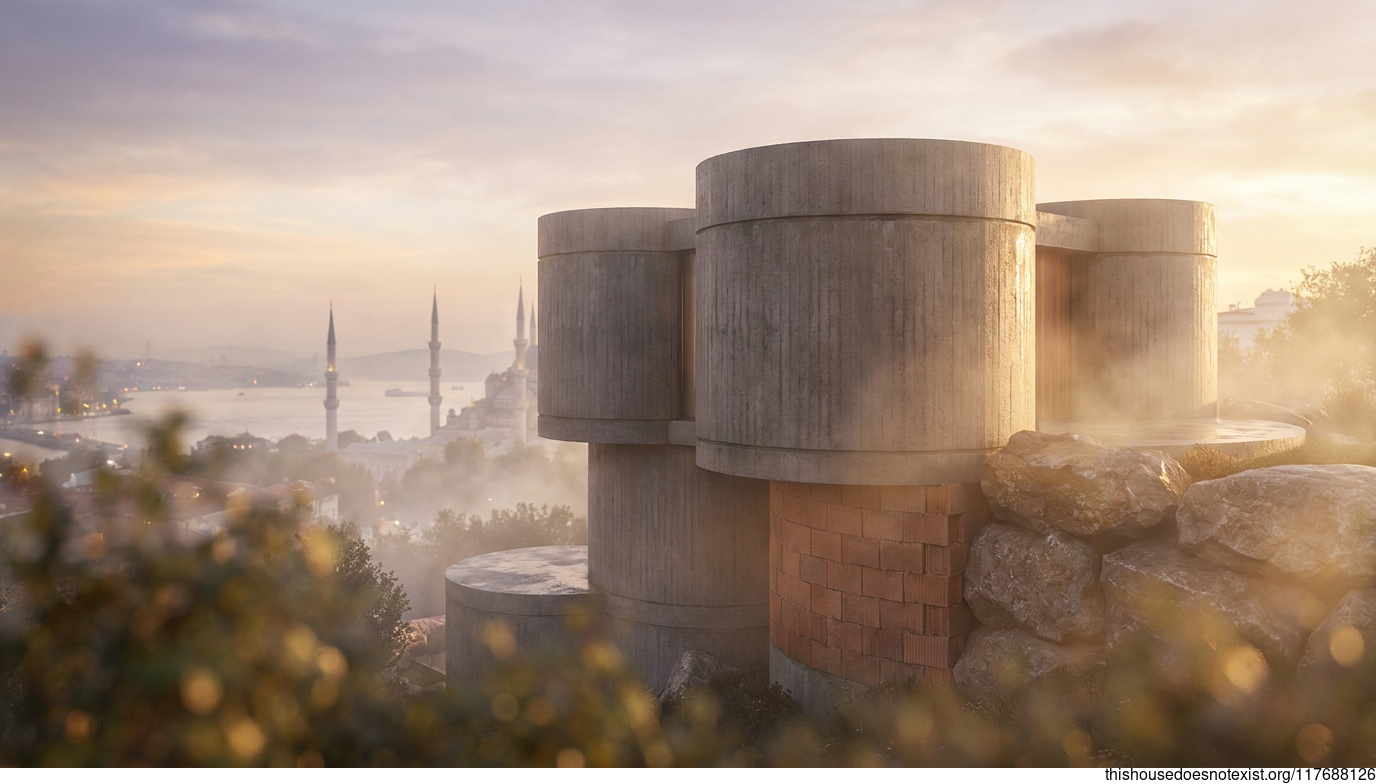 Circular Concrete in Istanbul