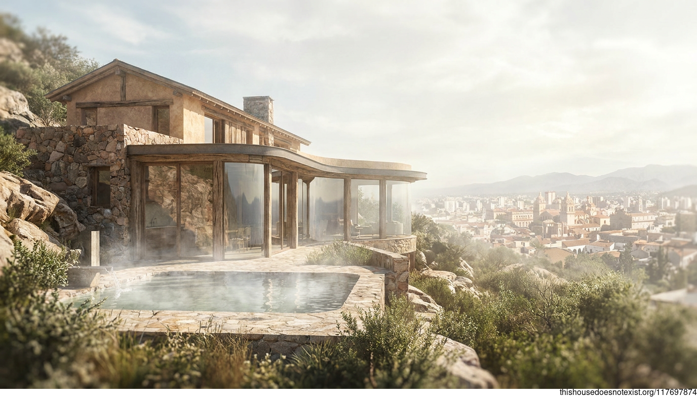 Curved Glass Meets Cordoba Rock Springs