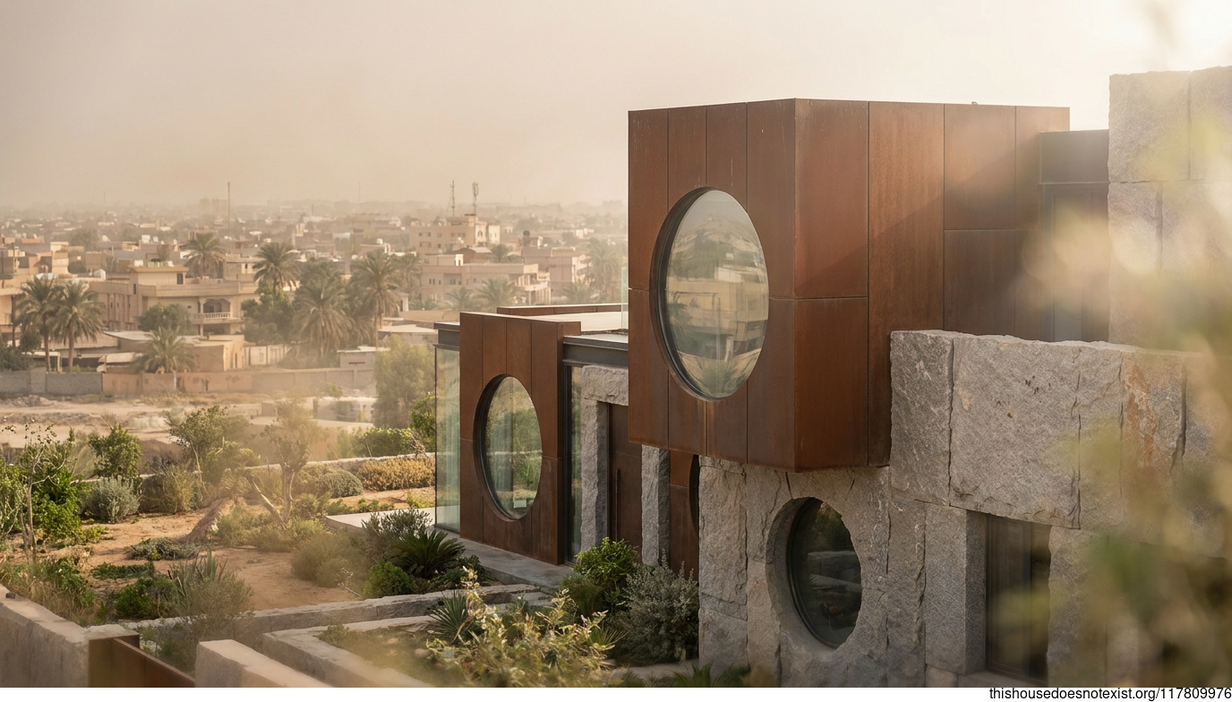 Corten, Granite & Daylight