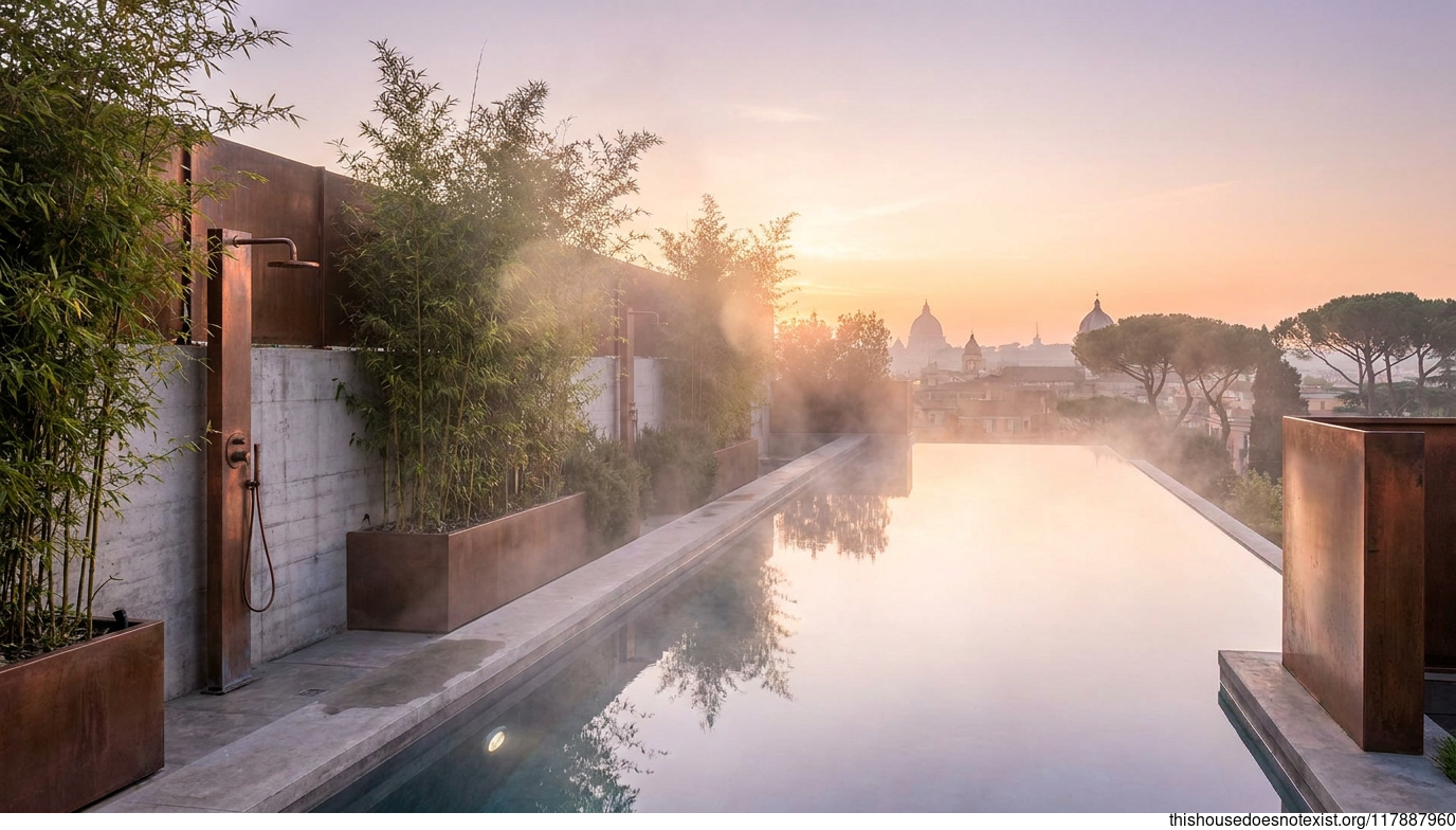 Polished Concrete Garden