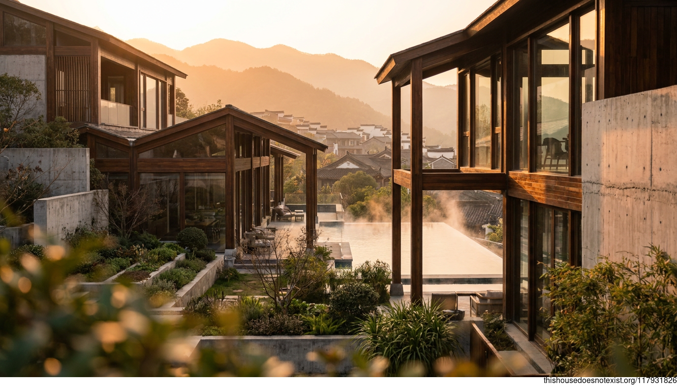Modern Huzhou Pool Home