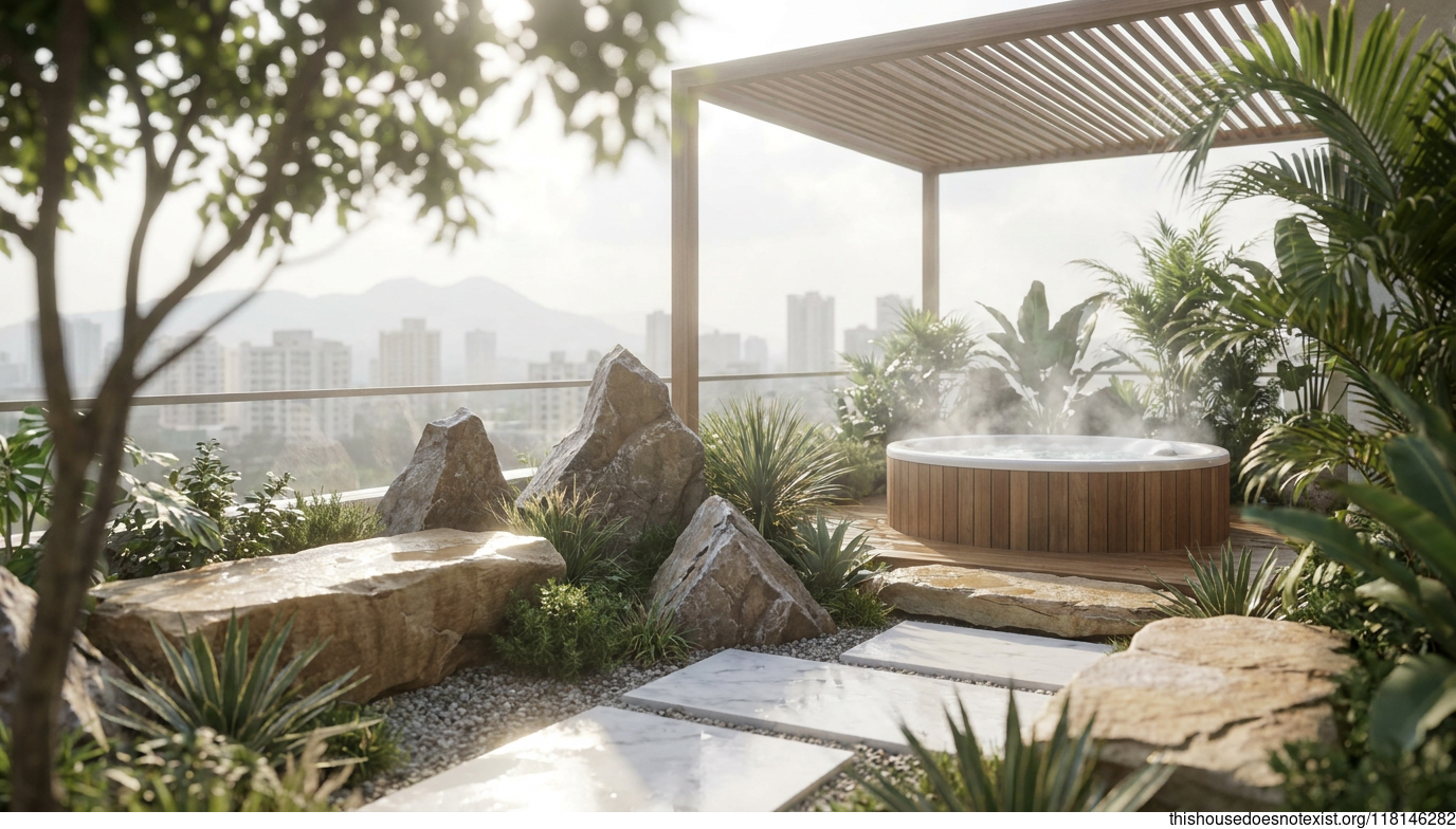 Modern Triangular Sanctuary in Thane