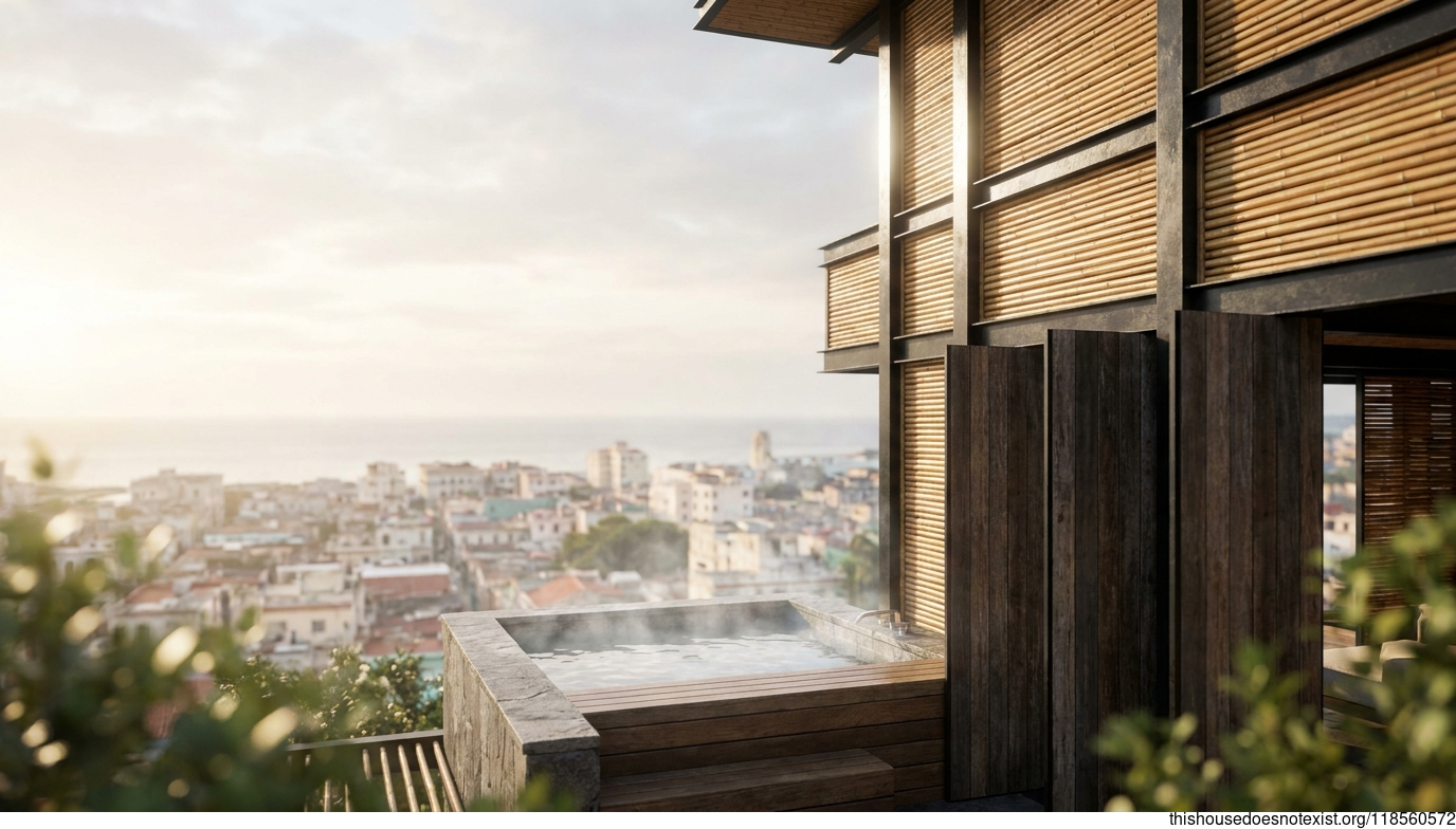 Havana Futuristic Bamboo Steel Retreat