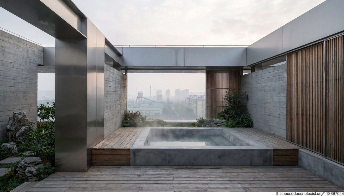 Minimalist Eco-Garden Retreat