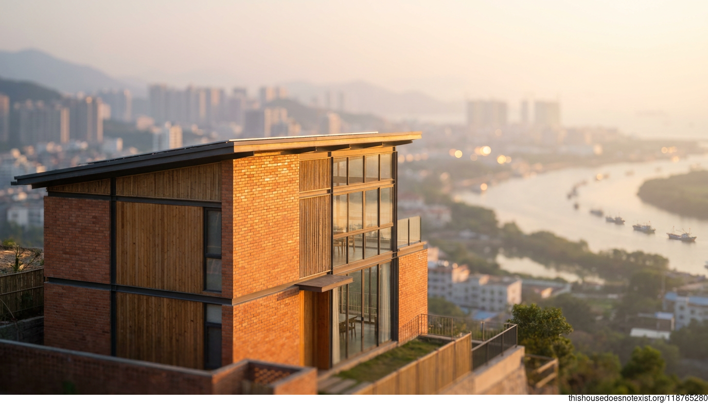 Terracotta-Bamboo Zhuhai Home