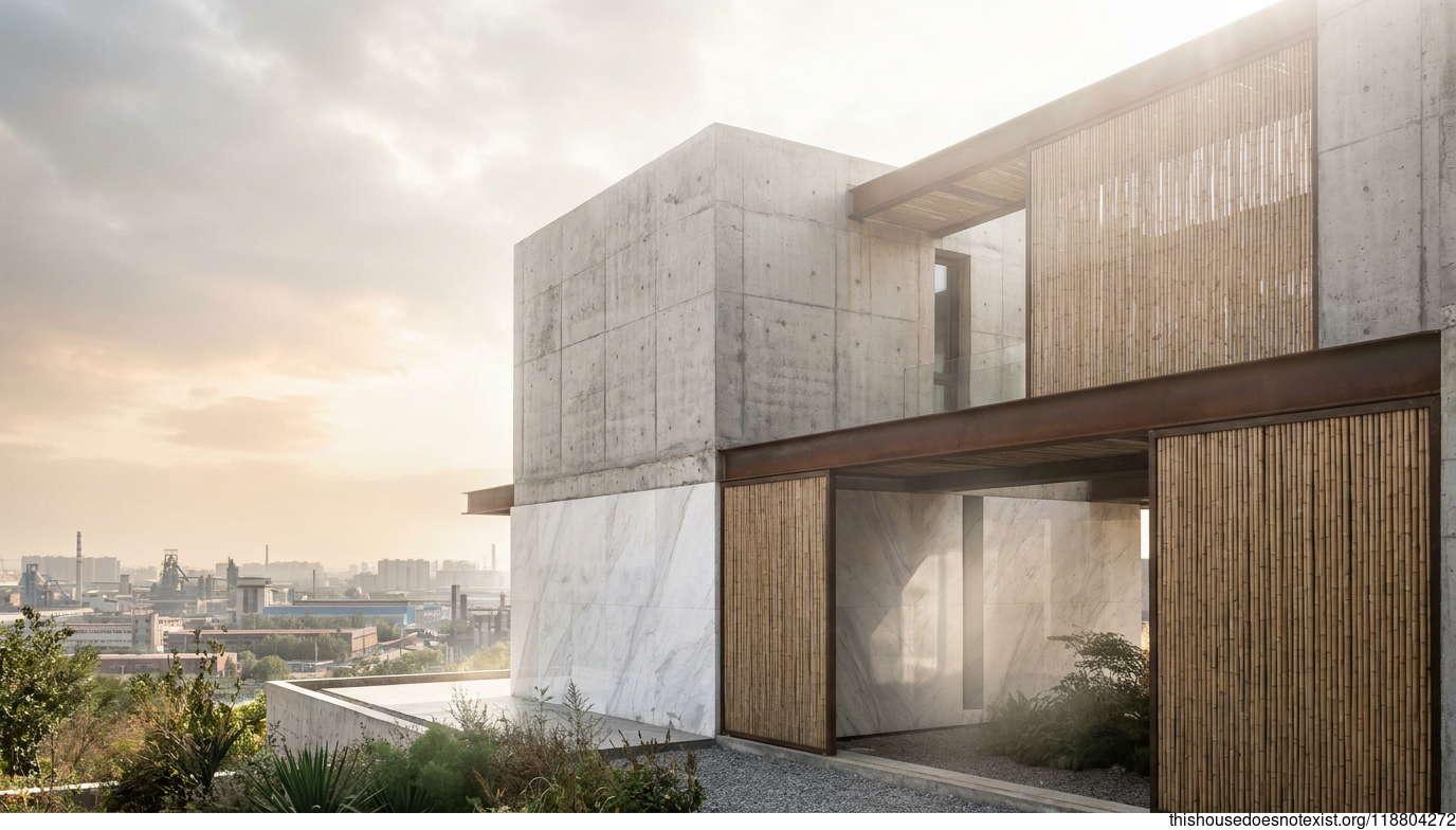 Concrete Minimalism in Zibo