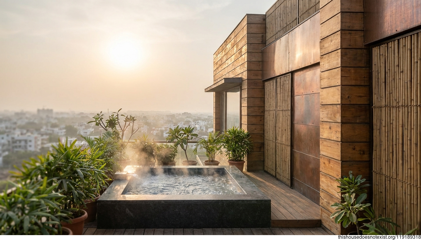 Eco-Copper Bamboo Retreat