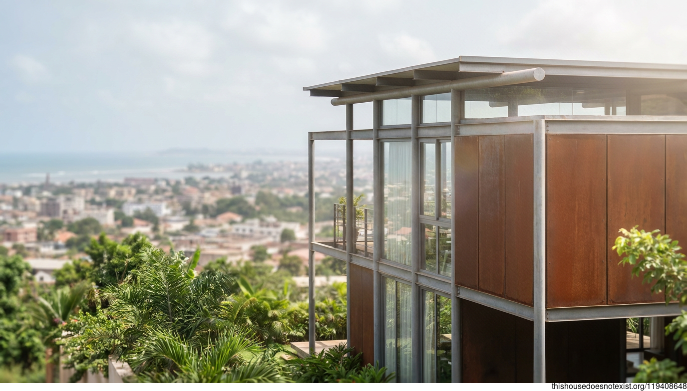 Modern Corten Home