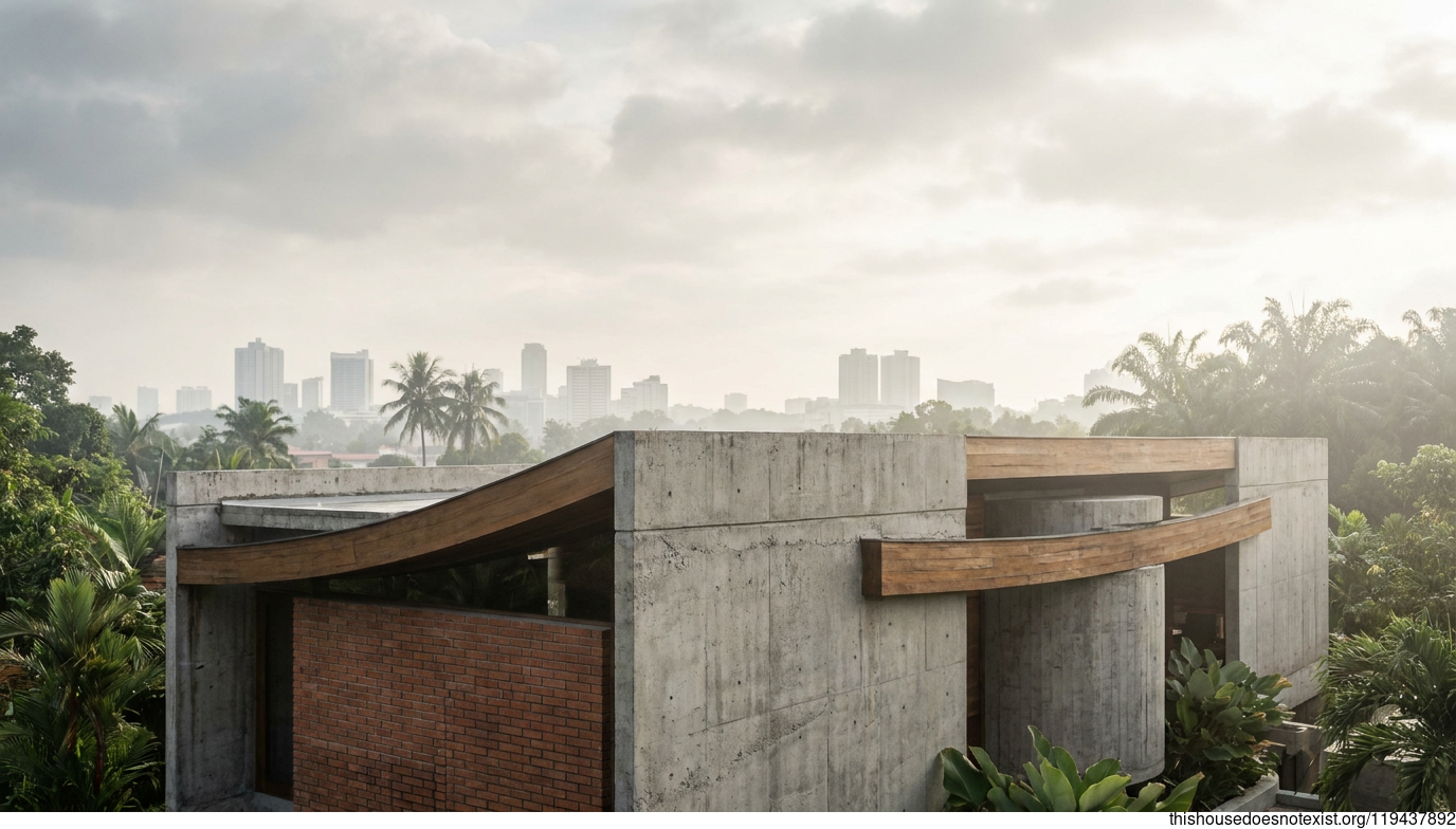 Brutalist Light in Johor Bahru
