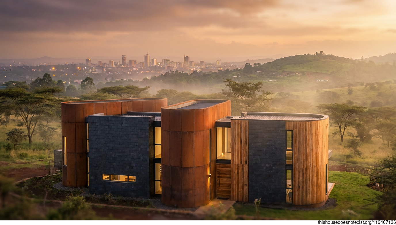 Corten Circle Sunset Nairobi