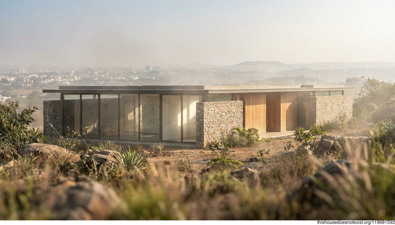 Minimalist Modern Bhopal Home Exterior