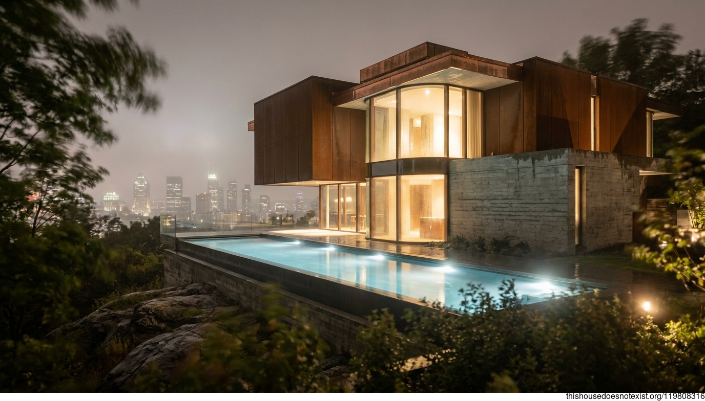 Corten Night Over Montreal