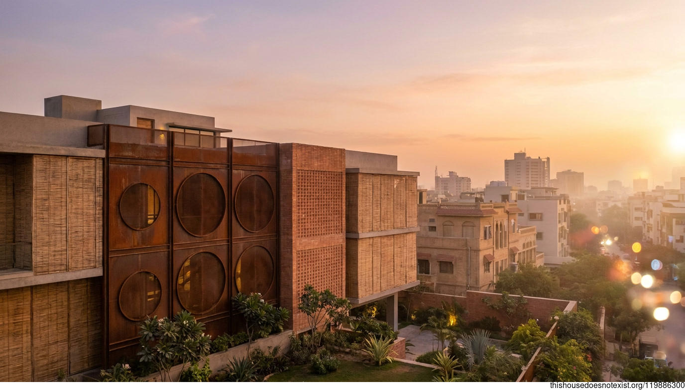 Karachi Sunset Collage