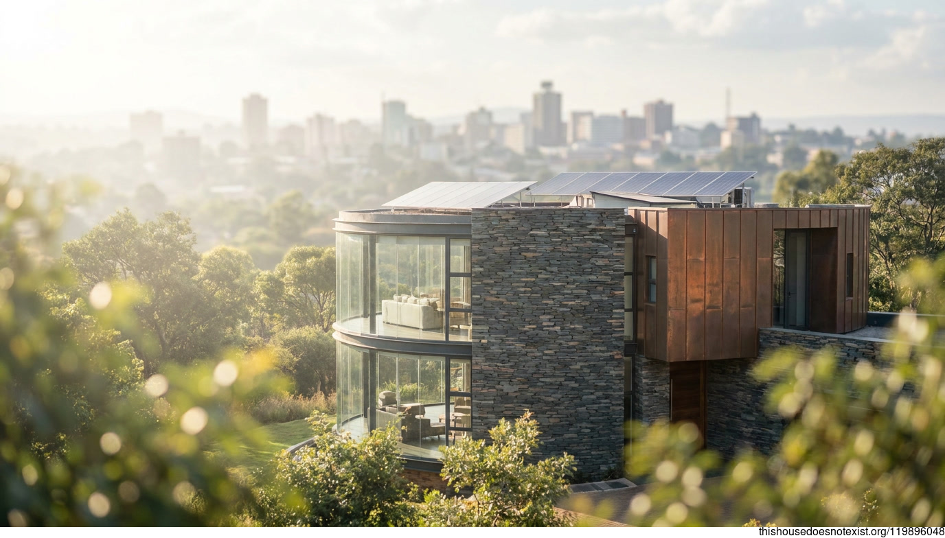 Circular Copper & Slate