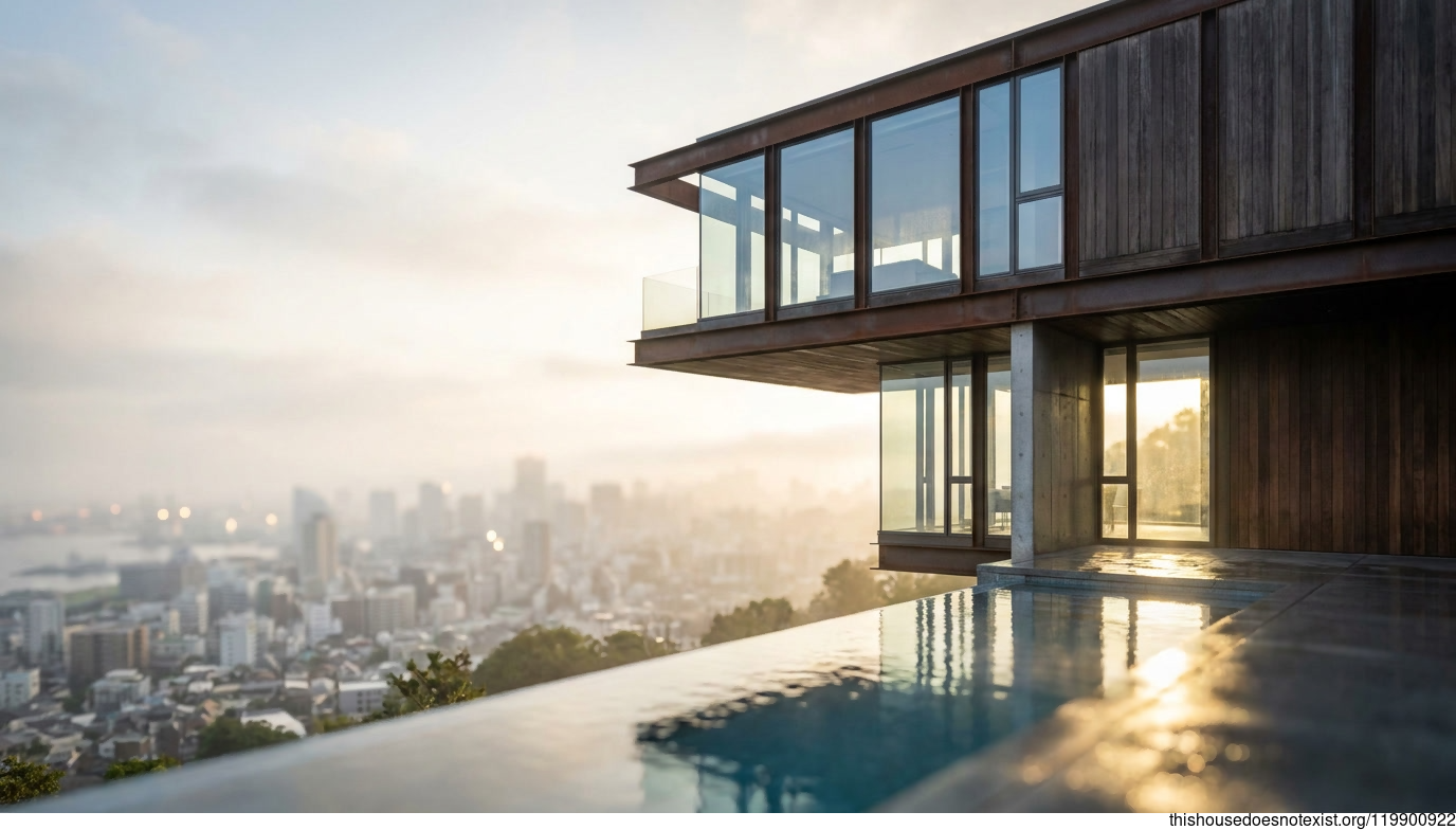 Steel Glass Sunrise
