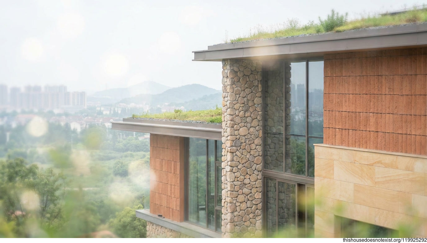 Circular Stone Terracotta Home