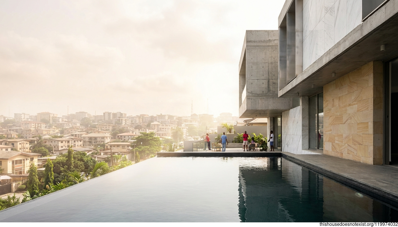 Brutalist Concrete Villa