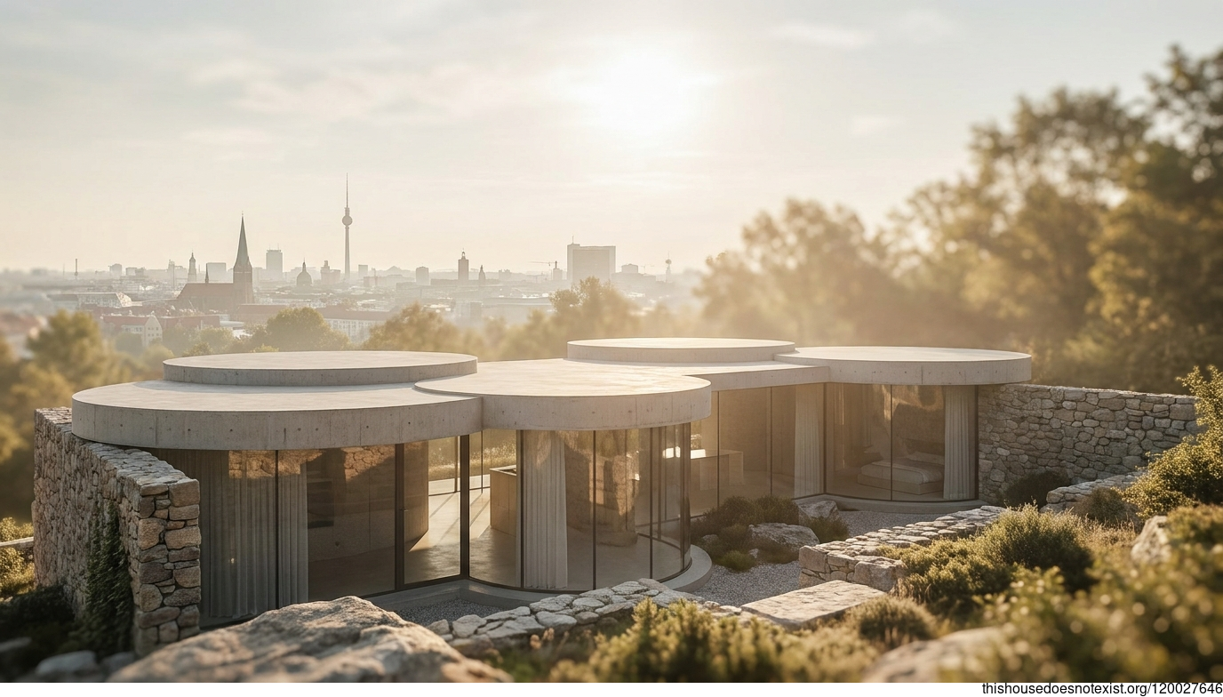 Mediterranean Minimalist Concrete Retreat