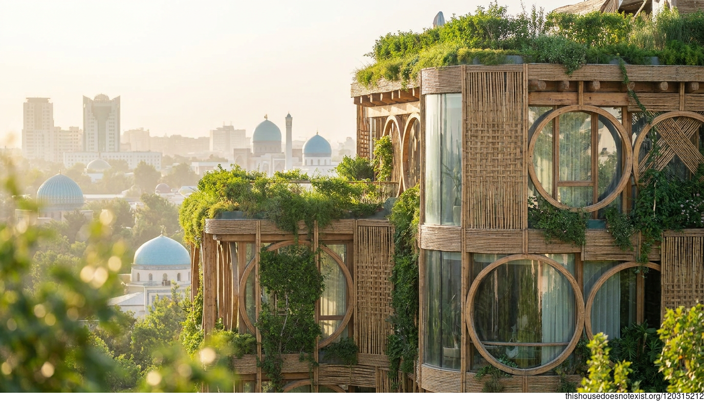 Tashkent’s Circular Eco-Maximalist Daylight Home