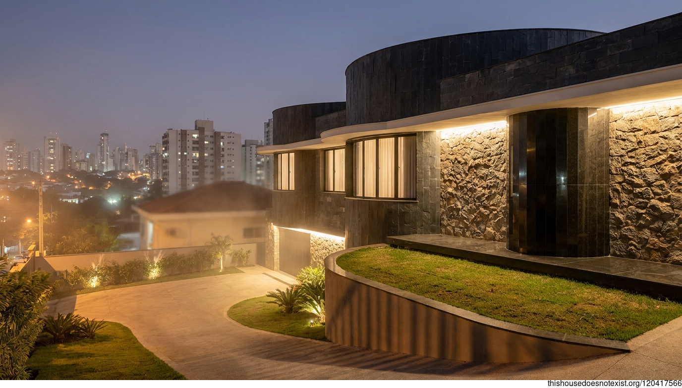 Sleek Night Stone Curves