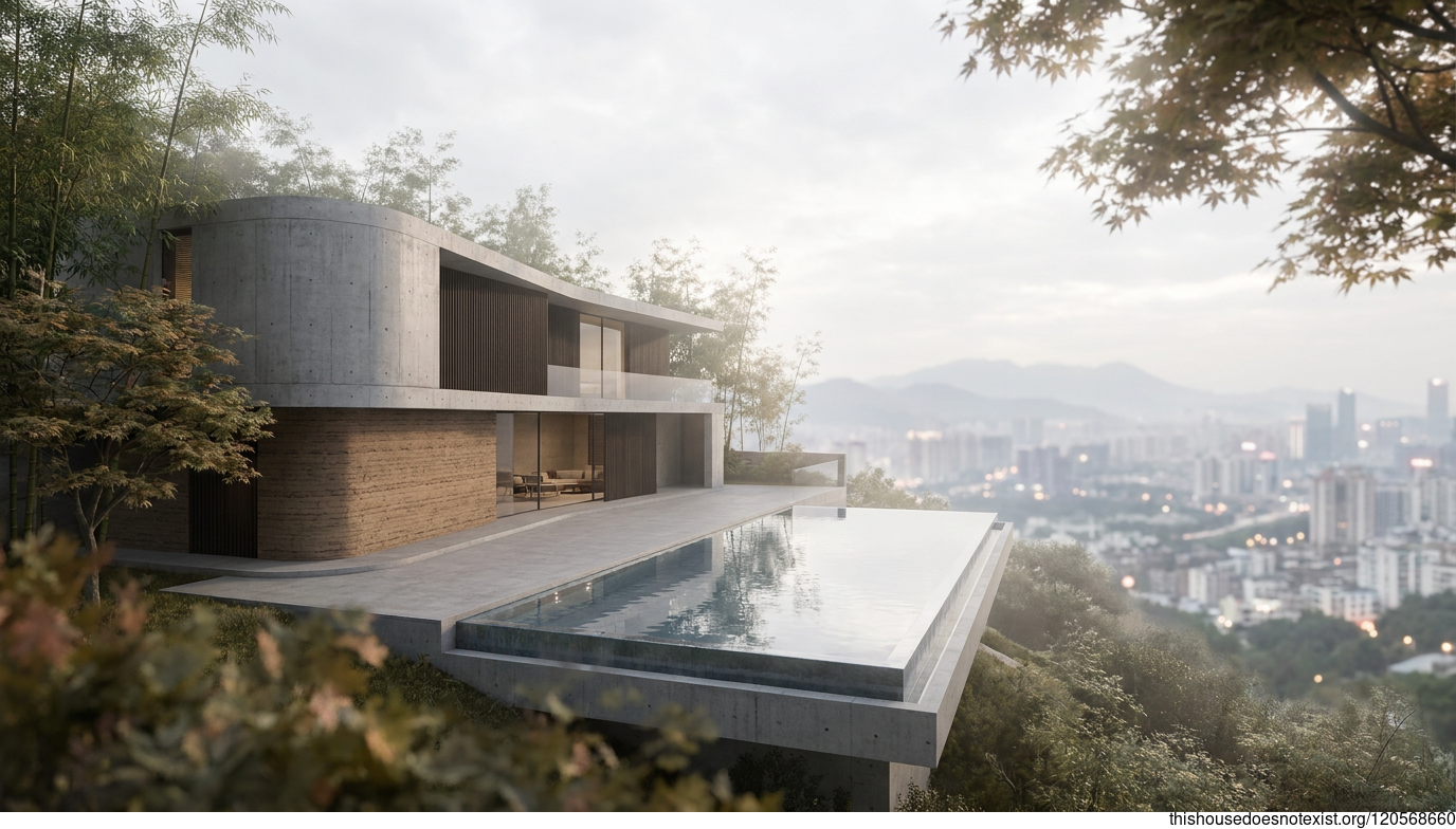 Curved Concrete Minimalism