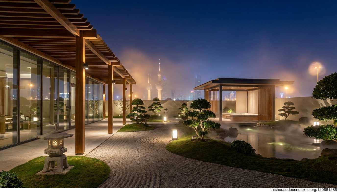 Kuwait’s Night Garden