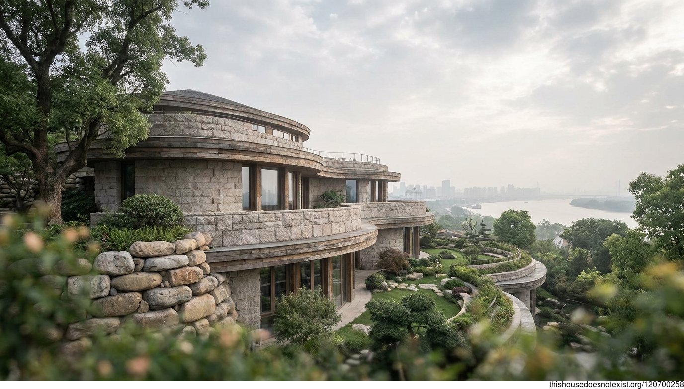 Modern Maximalist Nantong Home