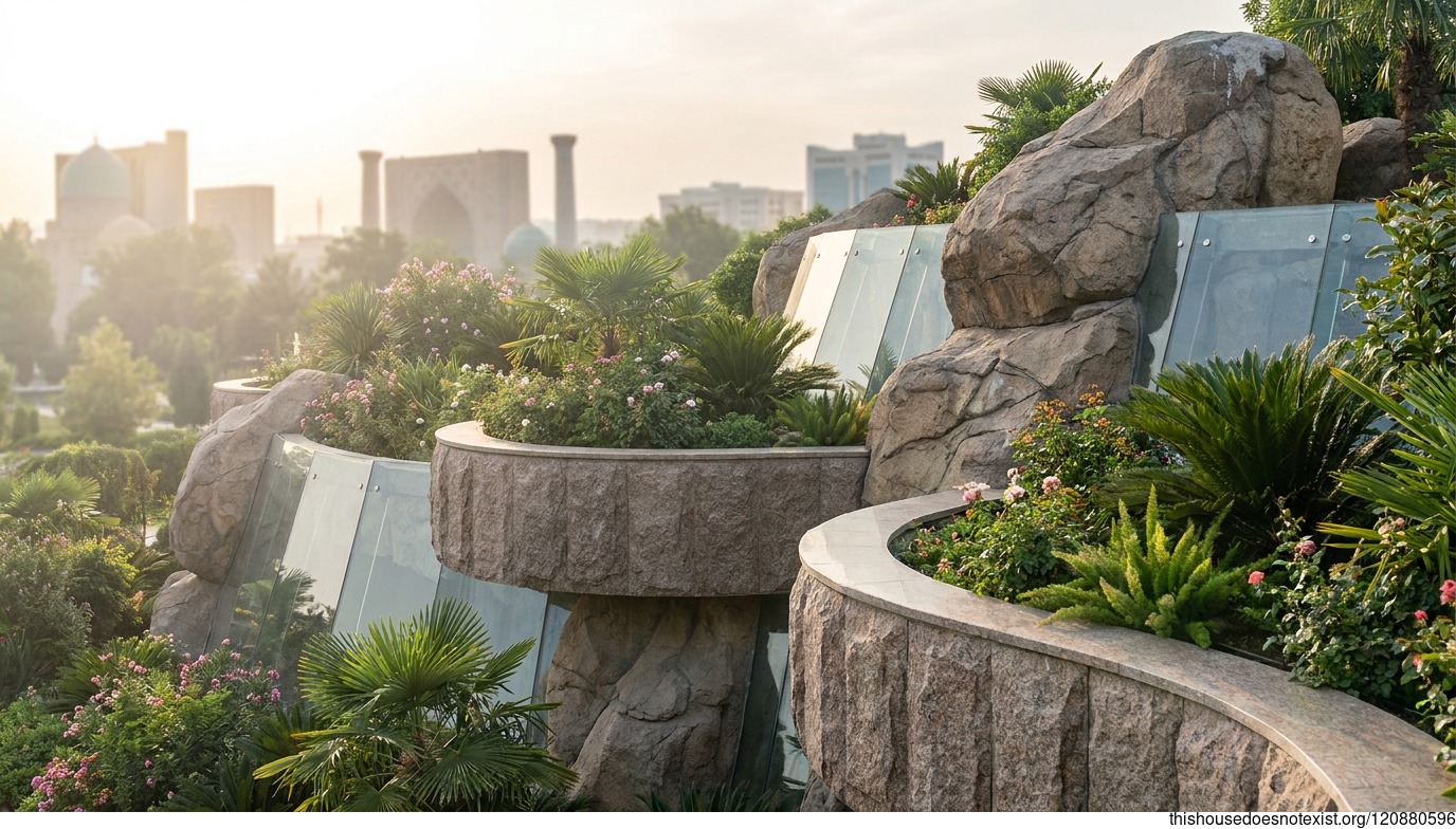 Tropical Granite Curves in Tashkent Daylight