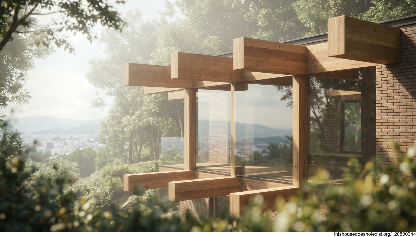 Modern Rectangular Timber Home, Sendai