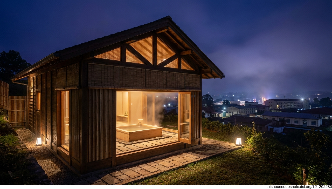 Modern Minimalist Cedar Haven in Kananga