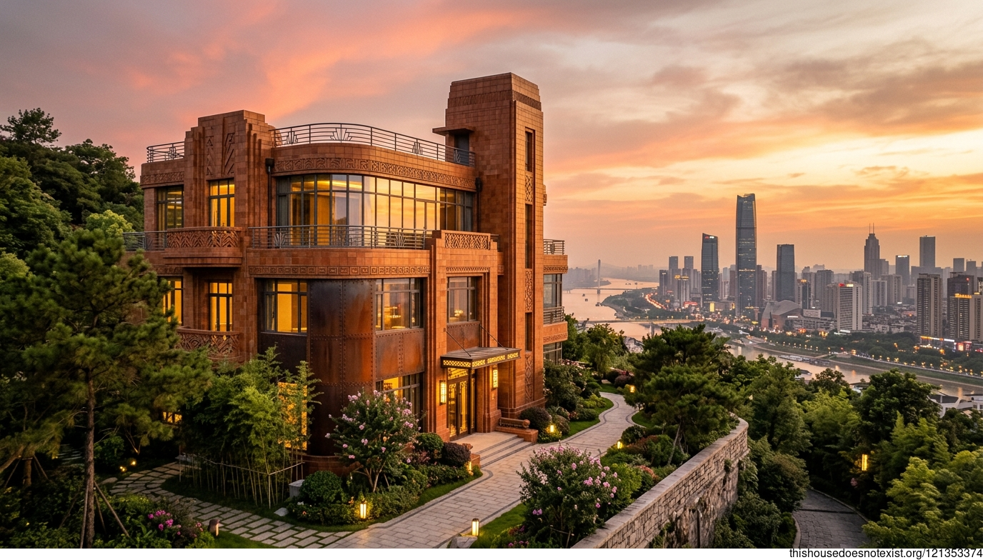 Nanchang Terracotta Sunset House