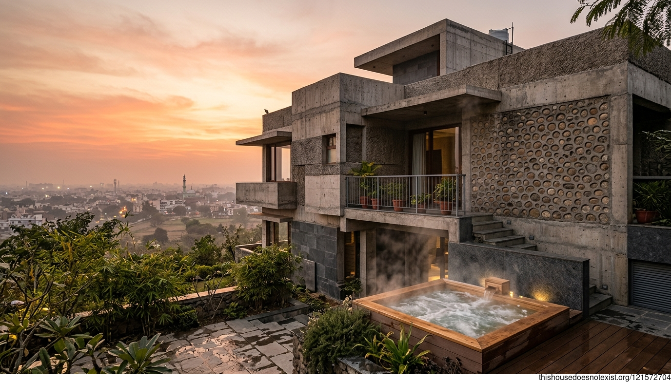 Granite Sunset Jacuzzi