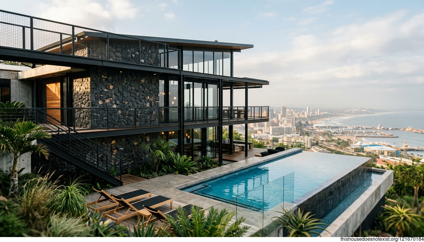DURBAN INDUSTRIAL GRANITE POOL MAXIMALISM
