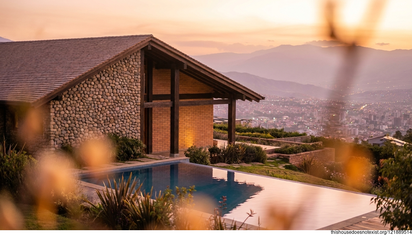 Japanese Harmony at Cochabamba Sunset
